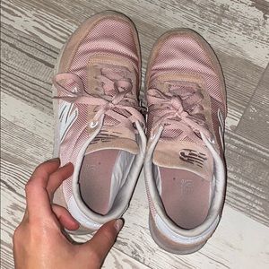 Pink new balance sneakers